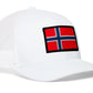 Norway Flag Trucker Hat  |  Norwegian Snapback