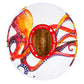 Peter Grimm Octopus straw lifeguard hat with octopus design and wide brim