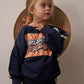 Retro Vibes Navy Tracksuit