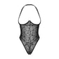 Obsessive Olianna Black Open Cup Crotchless Teddy