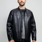 Oliver Men's Perforated Faux Leather Jacket