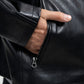 Oliver Men's Perforated Faux Leather Jacket