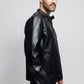 Oliver Men's Perforated Faux Leather Jacket