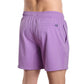 Capelle Miami Orchid Bay Hybrid Short with solid design, compression-lined swim and resort trunk, back view showing fit and material.