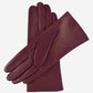 Isabella (cordovan) - Italian lambskin leather gloves with cashmere lining