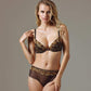 Padded Deep Plunge Bra Lavinia Flame Golden-2