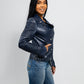 Paris Women's Faux Leather Jacket