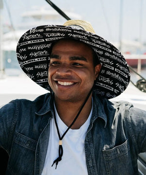 Peter Grimm Sublime Pool Shark Lifeguard - Rye Straw Lifeguard Hat