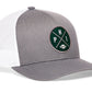 Philadelphia Football Trucker Hat  |  Dark Green PHI X Snapback