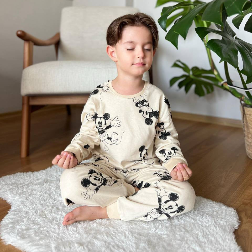 Unisex Cotton Pyjama Set-4