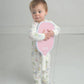 Pickleball Bamboo Baby Pajamas – Zipper Footie