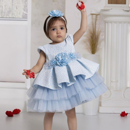 Cream Belle Formal Baby Dress - Farnelli