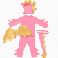 Pink Dragon Costume