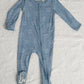 Pisces Zodiac Bamboo Baby Pajamas – Zipper Footie