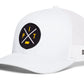 Pittsburgh Trucker Hat  |  Gold-White PIT X Snapback