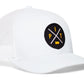 Pittsburgh Trucker Hat  |  Gold-White PIT X Snapback