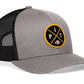 Pittsburgh Football Trucker Hat  |  Black PIT X Snapback