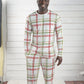 Men's Matching Family Christmas Pajamas – Plaid