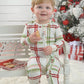 Plaid Christmas Bamboo Toddler Pajamas – Romper