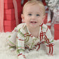 Plaid Christmas Bamboo Baby Pajamas – Zipper Footie