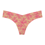 Playful Print Seamless Thong Panty Commando-4