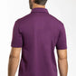 Short Sleeve Polo Solid // Plum