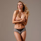 Soft Striped Lace Bikini Panty Polly-2