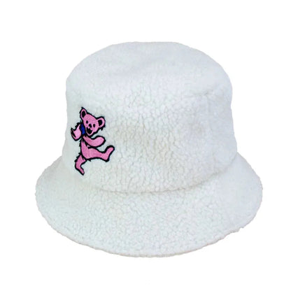 Peter Grimm Grateful Dead Pink Bear Bucket - Bucket Hat