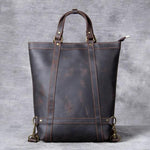 The Icarus | Handmade Vintage Leather Backpack-5