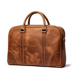 The Bjorn Leather Laptop Bag | Vintage Leather Briefcase-0