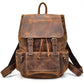 The Hagen Backpack | Vintage Leather Backpack-3