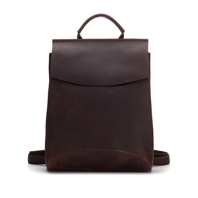 The Gyda Backpack | Vintage Leather Travel Backpack-0