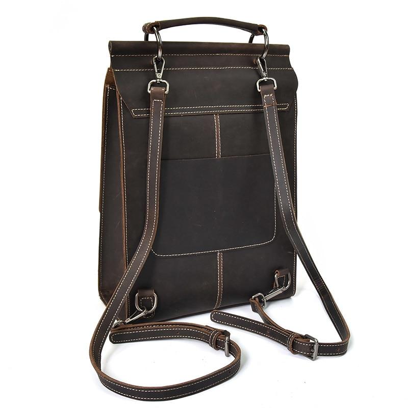 The Unn Backpack | Vintage Leather Backpack-3