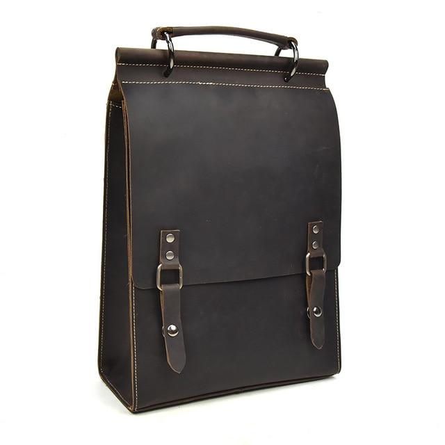 The Unn Backpack | Vintage Leather Backpack-0