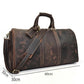 The Bjarke Weekender | Handcrafted Leather Duffle Bag-3