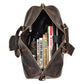 The Brandt Weekender | Small Leather Duffle Bag-3