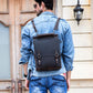The Unn Backpack | Vintage Leather Backpack-4