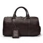 The Endre Weekender | Vintage Leather Duffle Bag-4