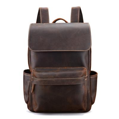 The Helka Backpack | Genuine Vintage Leather Backpack-0
