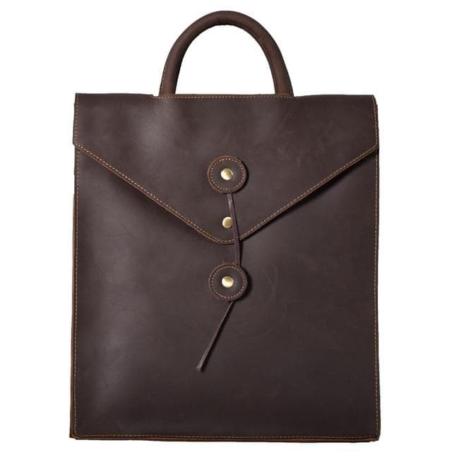 The Tove Backpack | Genuine Leather Sharp Edged Backpack-0