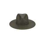 KIN THE LABEL Liza F packable straw hat from the Minimalist Collection