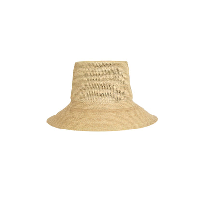 KIN THE LABEL Luka raffia straw bucket hat product image