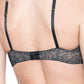 Addiction Provocante Sheer Mesh Demi Cut Bra-1