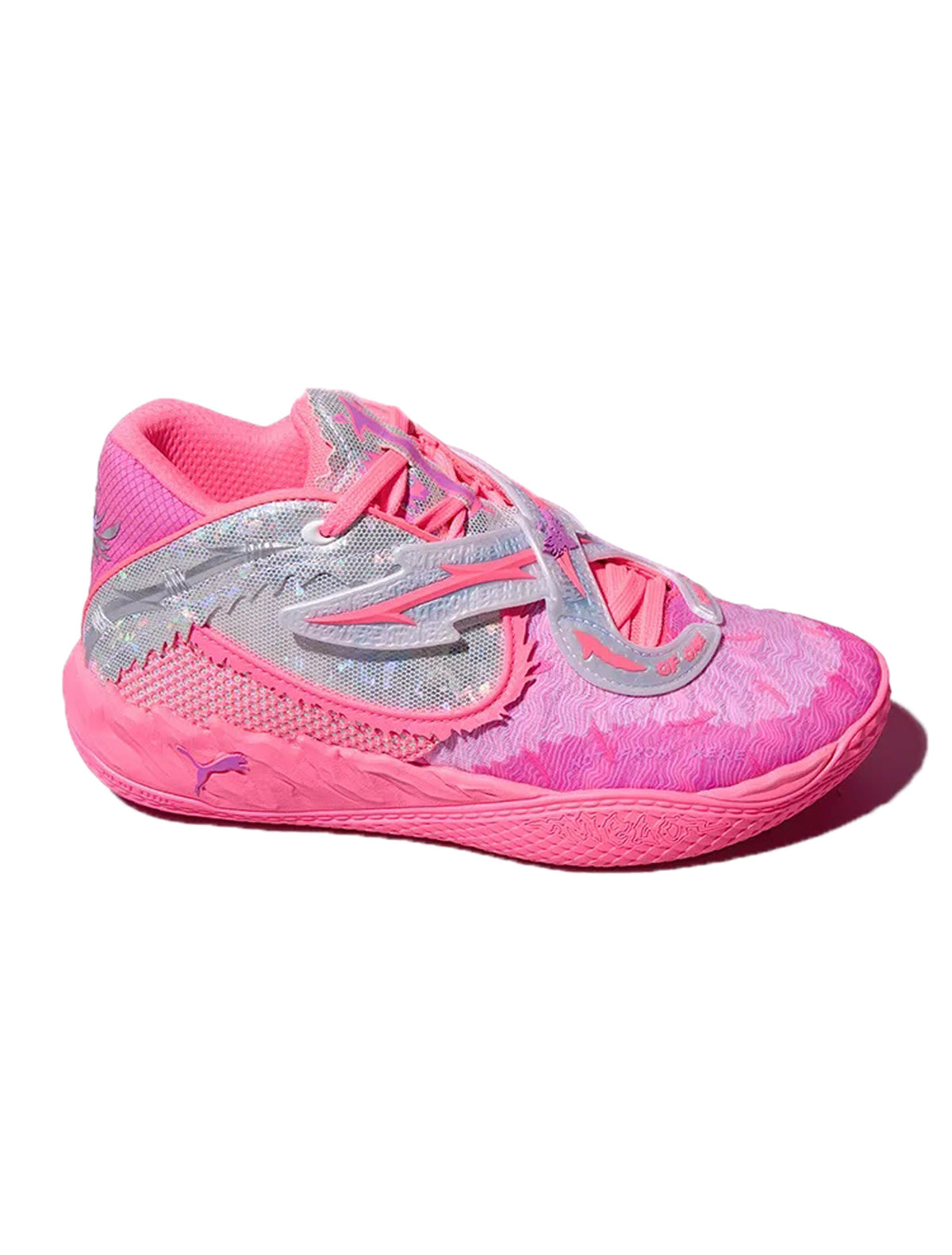 Puma MB.05 World Tour basketball shoe in Sun Struck colorway, men's footwear sneaker