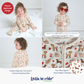 Puppy Bamboo Baby Pajamas – Zipper Footie