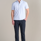 Event Polo Windowpane // Purple Blue