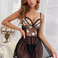 Pretty Patterned Flyaway Chemise