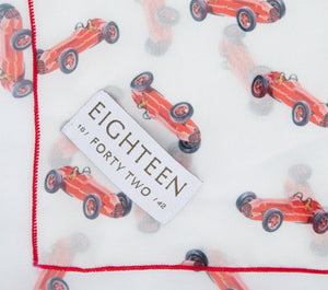 Alfa Romeo Racing Chiffon Scarf | 20" Square Scarf