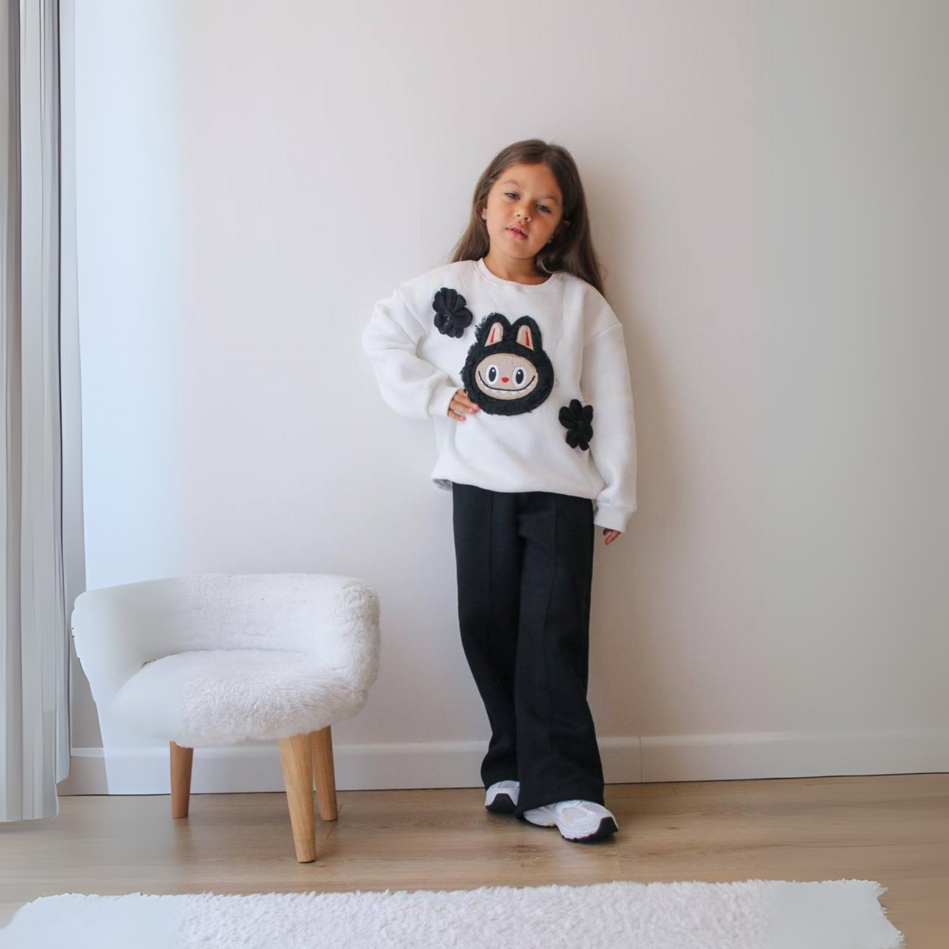 La-Bu-Bu Flower Girls Casual Set - Farnelli