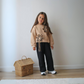 Leopard Flower Girls Casual Set - Farnelli